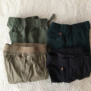 Boys size 6 Tea Collection pull on pants EUC